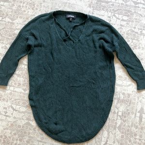 Express Woman’s Emerald Green Sweater